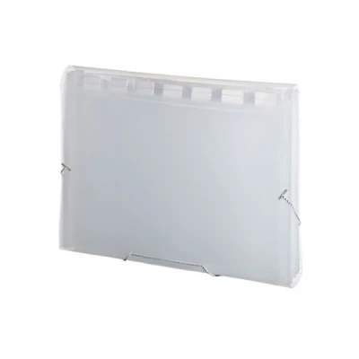 Pasta Sanfonada A4 31 Divisórias Cristal 