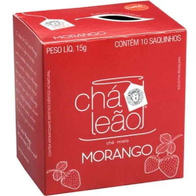 CHÁ MATTE  MORANGO c/10