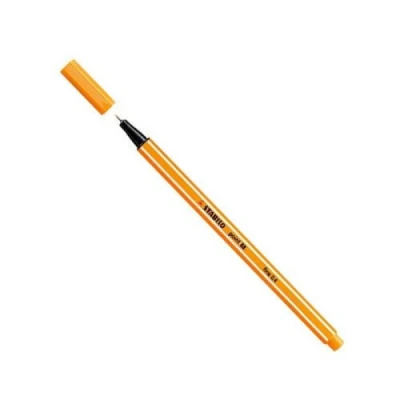 Caneta Ultra Fina Soft Max 0.4mm Laranja