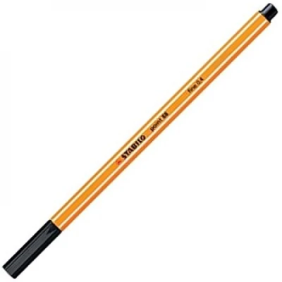 Caneta Ultra Fina Soft Max 0.4mm Preta