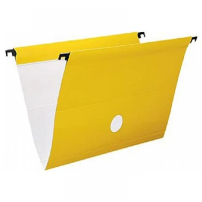 Pasta Suspensa Plastificada Amarela 