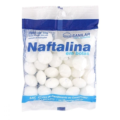 Naftalina em Balas