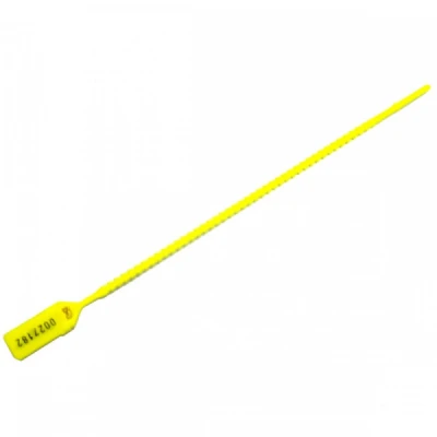 Lacre Para Malote Amarelo 16cm c/100