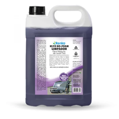 LIMPADOR P/MÁQUINA KLYO NO FOAM (NÃO FAZ ESPUMA) 5L